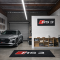 Audi RS3 Premium Luxury Logo Rug and Display Mat Garage, Home, Office, Showroom Floor Decor, 60x87 in / 150x220 cm - 8