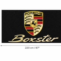 Porsche Boxster Luxury Logo Rug and Display Mat Garage, Home, Office, Showroom Floor Decor, 60x87 in / 150x220 cm - 7