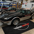Corvette C4 Premium Luxury Logo Rug and Display Mat Garage, Home, Office, Showroom Floor Decor, 60x87 in / 150x220 cm - 2