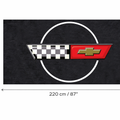 Corvette C4 Premium Luxury Logo Rug and Display Mat Garage, Home, Office, Showroom Floor Decor, 60x87 in / 150x220 cm - 7