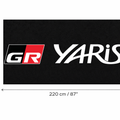 Toyota GR YARIS Luxury Logo Rug and Display Mat Garage, Home, Office, Showroom Floor Decor, 60x87 in / 150x220 cm - 8