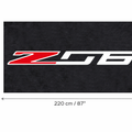 Corvette Z06 Text Premium Luxury Logo Rug and Display Mat Garage, Home, Office, Showroom Floor Decor, 60x87 in / 150x220 cm - 9