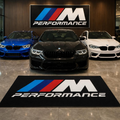BMW M Performance Premium Luxury Logo Rug and Display Mat Garage, Home, Office, Showroom Floor Decor, 60x87 in / 150x220 cm - 10