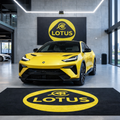 Lotus Luxury Logo Rug and Display Mat Garage, Home, Office, Showroom Floor Decor, 60x87 in / 150x220 cm - 9