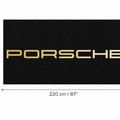 Porsche Text Luxury Logo Rug and Display Mat Garage, Home, Office, Showroom Floor Decor, 60x87 in / 150x220 cm - 7