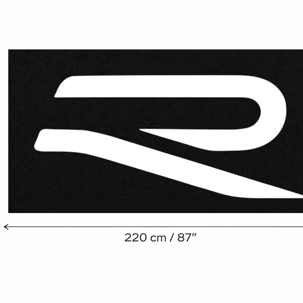 Volkswagen Luxury Logo Rug and Display Mat Garage, Home, Office, Showroom Floor Decor, 60x87 in / 150x220 cm