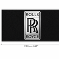 Rolls Royce Iron Luxury Logo Rug and Display Mat Garage, Home, Office, Showroom Floor Decor, 60x87 in / 150x220 cm - 7
