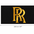 Rolls Royce Luxury Logo Rug and Display Mat Garage, Home, Office, Showroom Floor Decor, 60x87 in / 150x220 cm - 8