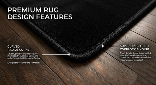 Alfa Romeo Clover Premium Luxury Logo Rug and Display Mat Garage, Home, Office, Showroom Floor Decor, 60x87 in / 150x220 cm
