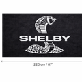 Mustang Shelby Luxury Logo Rug and Display Mat Garage, Home, Office, Showroom Floor Decor, 60x87 in / 150x220 cm - 9