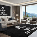 Shelby GT350 Luxury Logo Rug and Display Mat Garage, Home, Office, Showroom Floor Decor, 60x87 in / 150x220 cm - 8